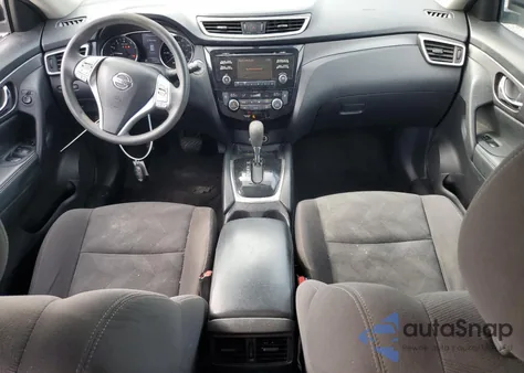 2016 Nissan Rogue S из США, поврежденный, VIN KNMAT2MV6GP675480